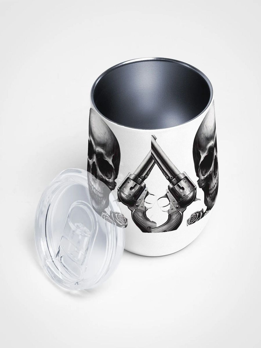 Biomechanical Skull Wine Tumbler product image (3)