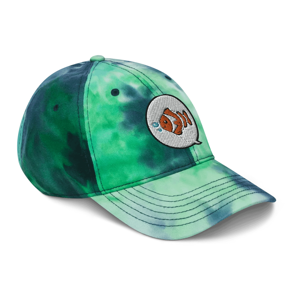 Clownfish TV Embroidered Tie-Dye Hat product image (9)
