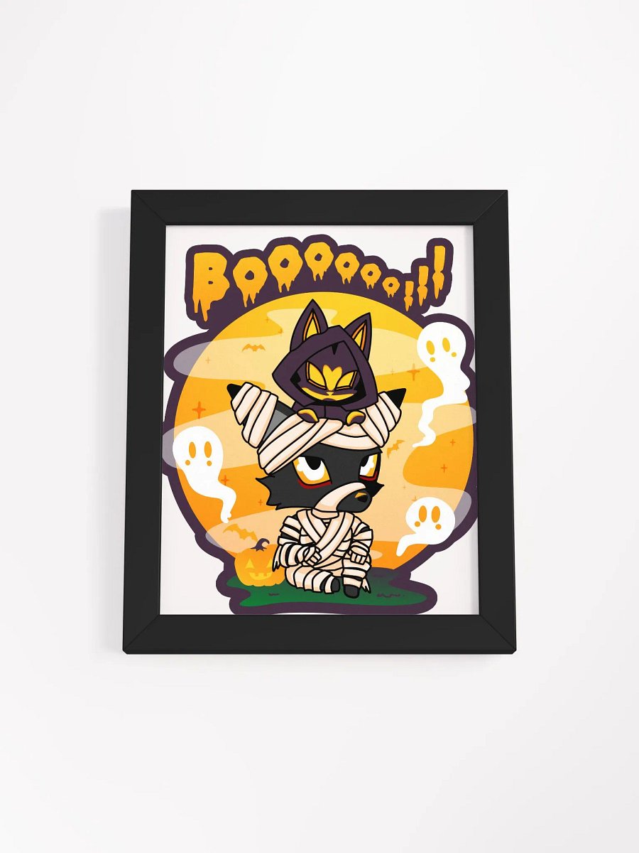 Mummy Meets Mischievous Companion Matte Poster product image (8)