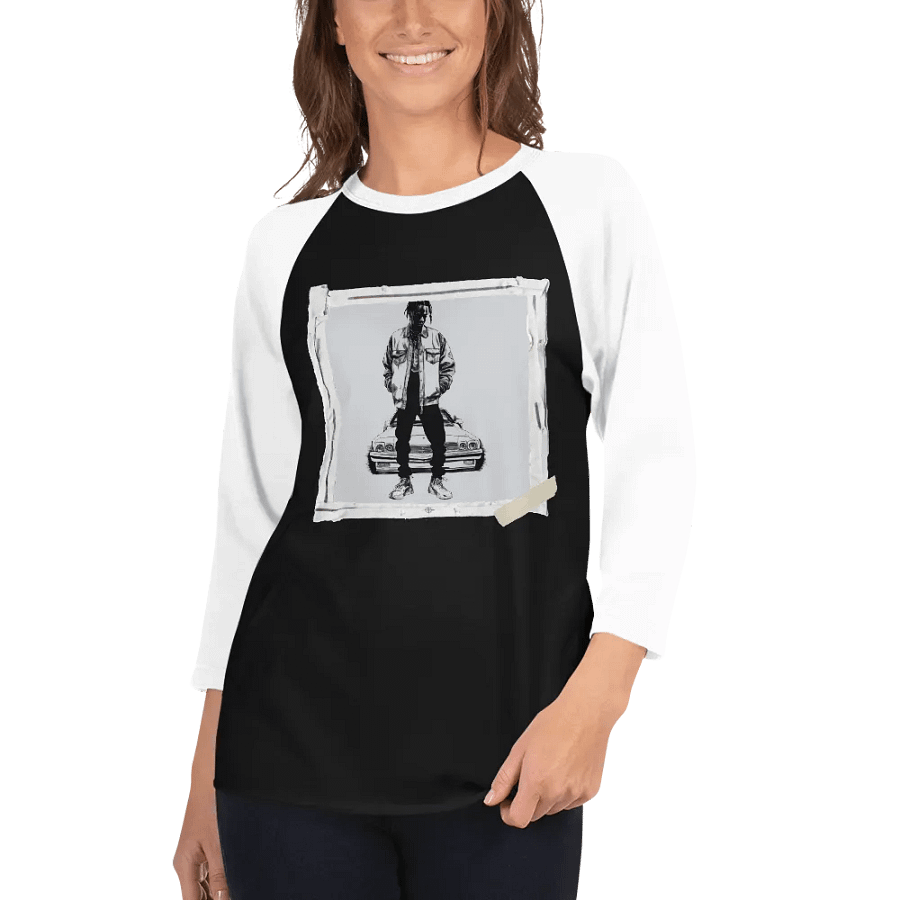 Fine jersey Raglan tee product image (6)