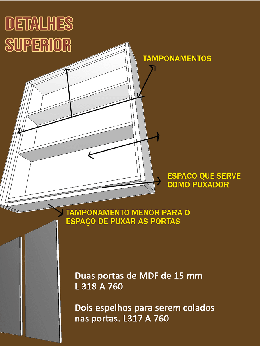 Projeto de banheiro com plano de corte product image (4)