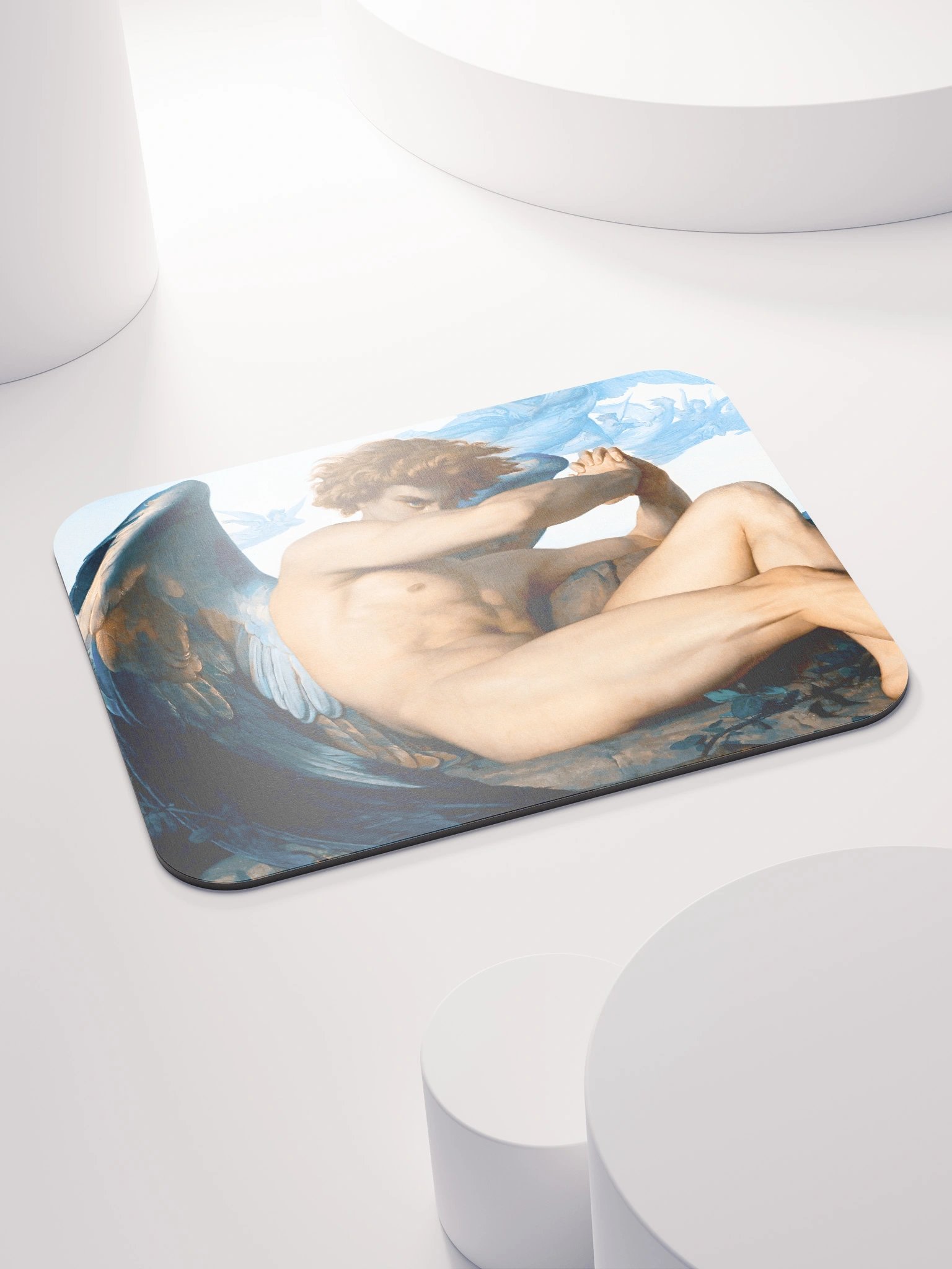 The Fallen Angel by Alexandre Cabanel Mouse Pad product image (4)