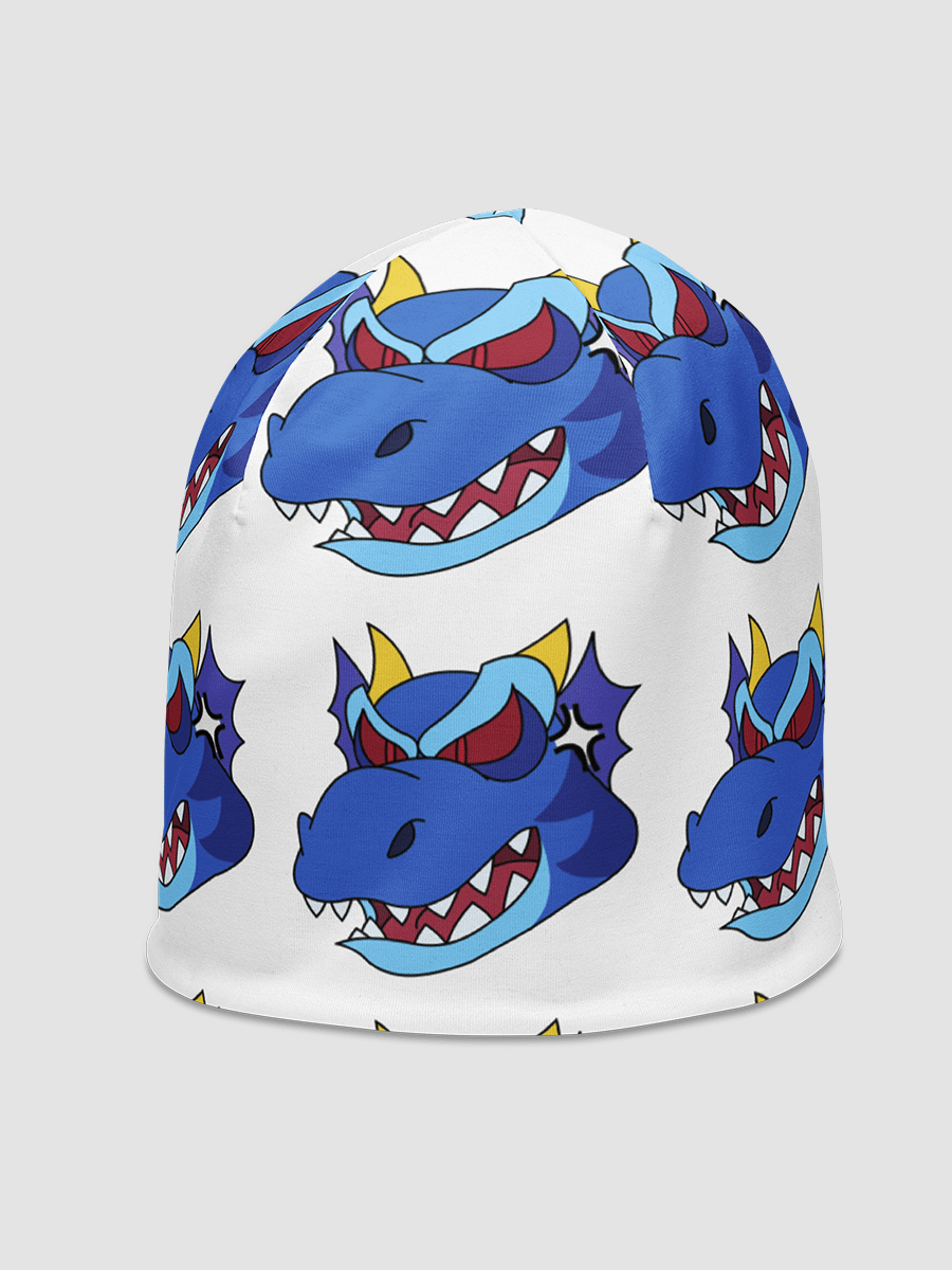 Lotta Angry Blue Dragon All-Over Print Beanie product image (3)