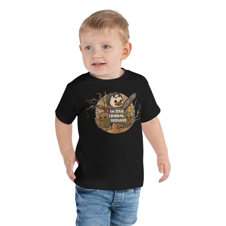 The Texas Chainsaw Ducksacre Toddler Tee product image (7)