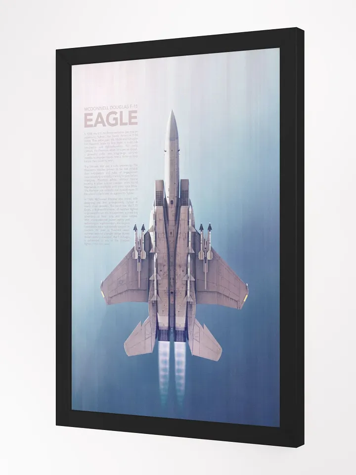 F-15 Eagle Framed Artwork product image (1)