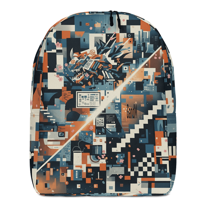 #348 - The Digital Leviathan Backpack product image (1)