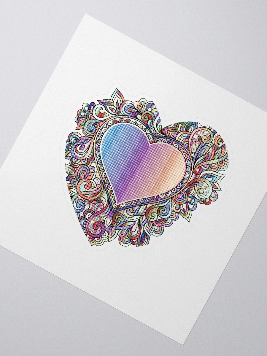 COLORFUL LOVELY HEART HEART, LOVE, MARRIAGE, VINTAGE, COLORFUL, VALENTINES DAY, ROMANTIC, ROMANCE, COUPLE, BOYFRIEND, HUSBAND, WIFE, RETRO product image (4)