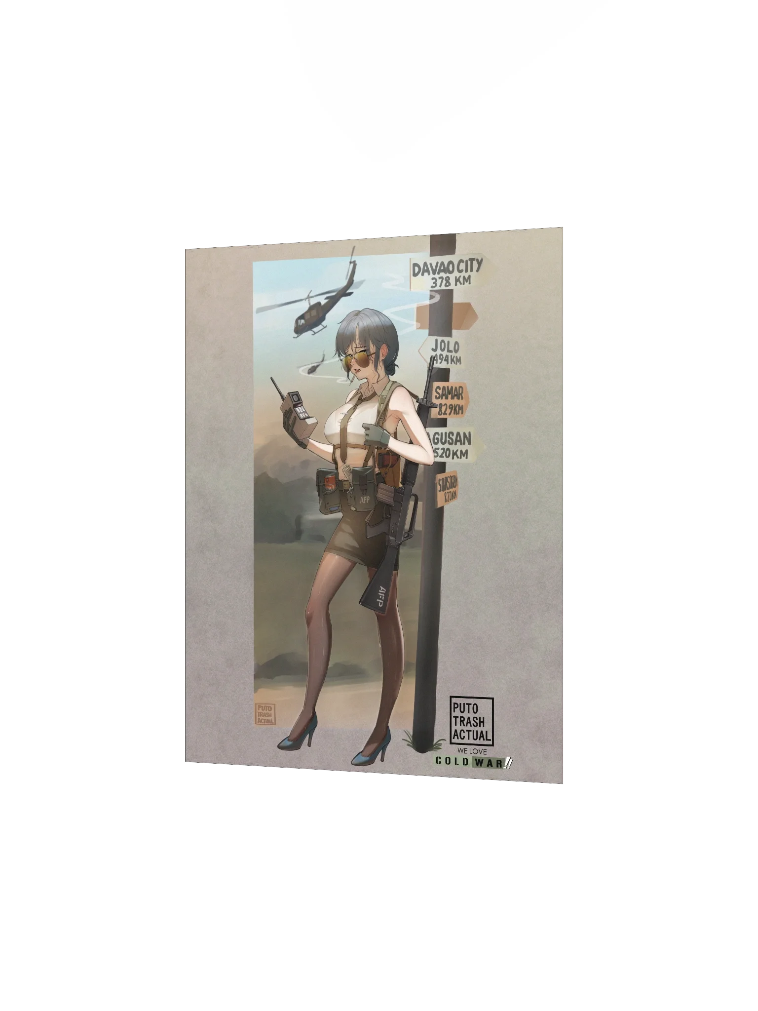 Naomi Kennedy by Puto Trash - Holiday in Mindanao Pin-Up! product image (13)