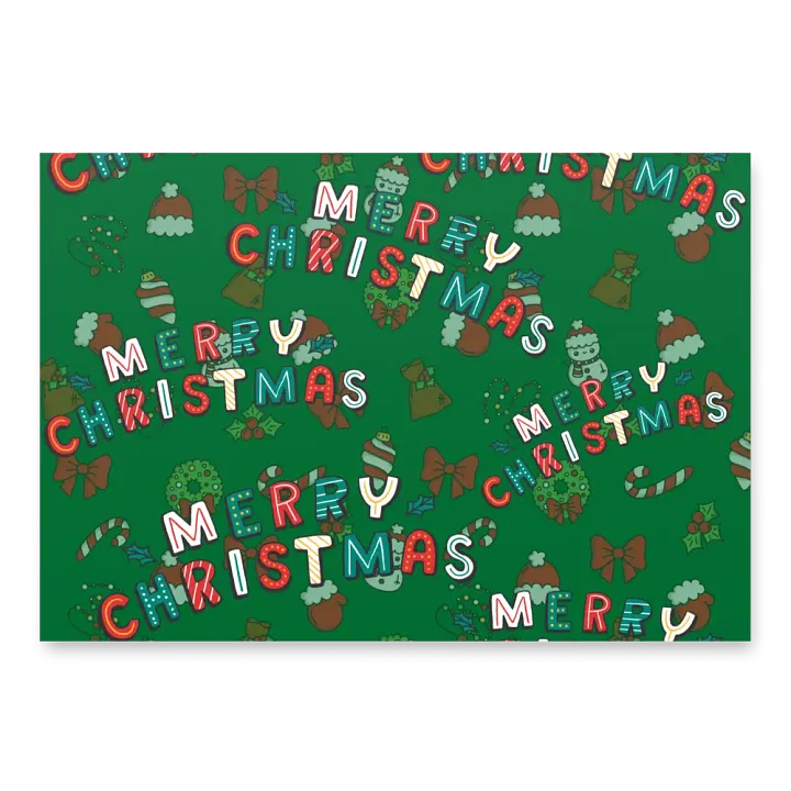 Festive Christmas Wrapping Paper Set product image (1)