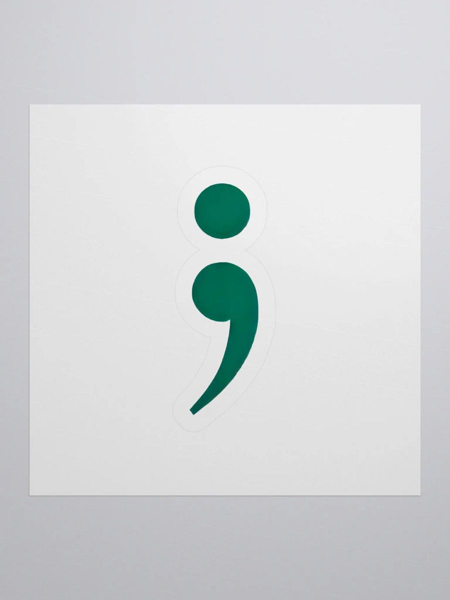 Empowerment Semicolon Stickers product image (1)
