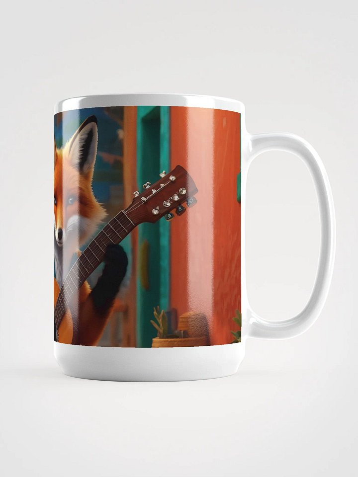 Red Fox Playing the Guitar product image (1)