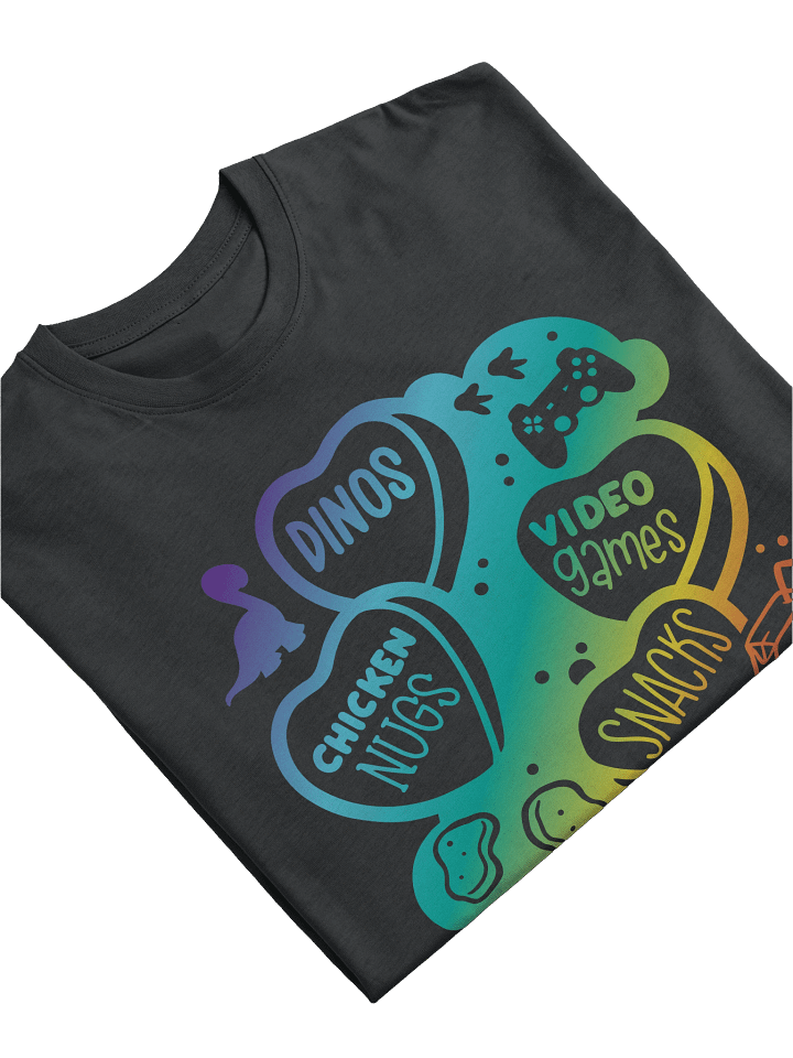 Dinos, Nugs, Games & Snacks Tee product image (2)