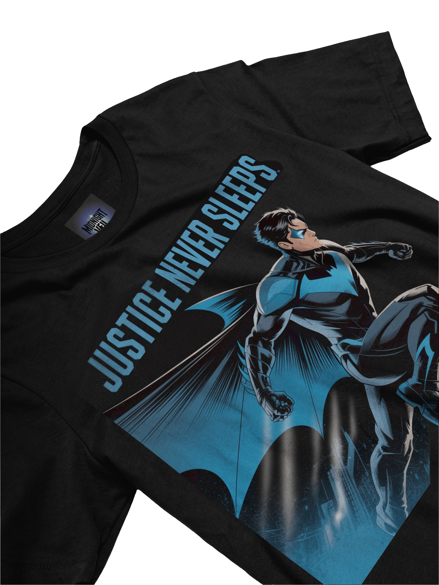 Nightwing Justice Never Sleeps Supersoft T-Shirt product image (5)