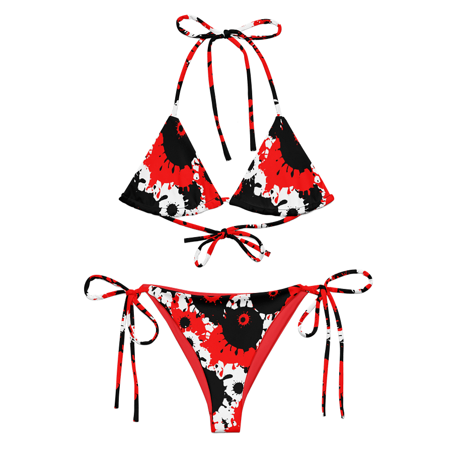 Splatter Sensation Recycled Bikini Set product image (3)