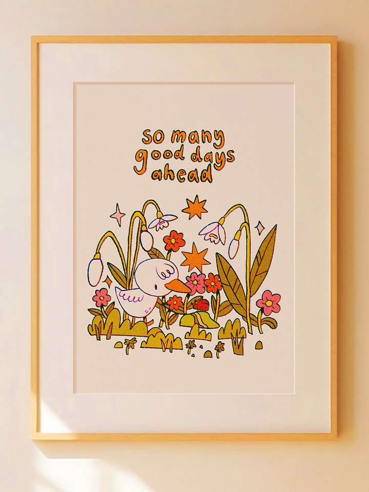 So Many Good Days Ahead Print product image (1)