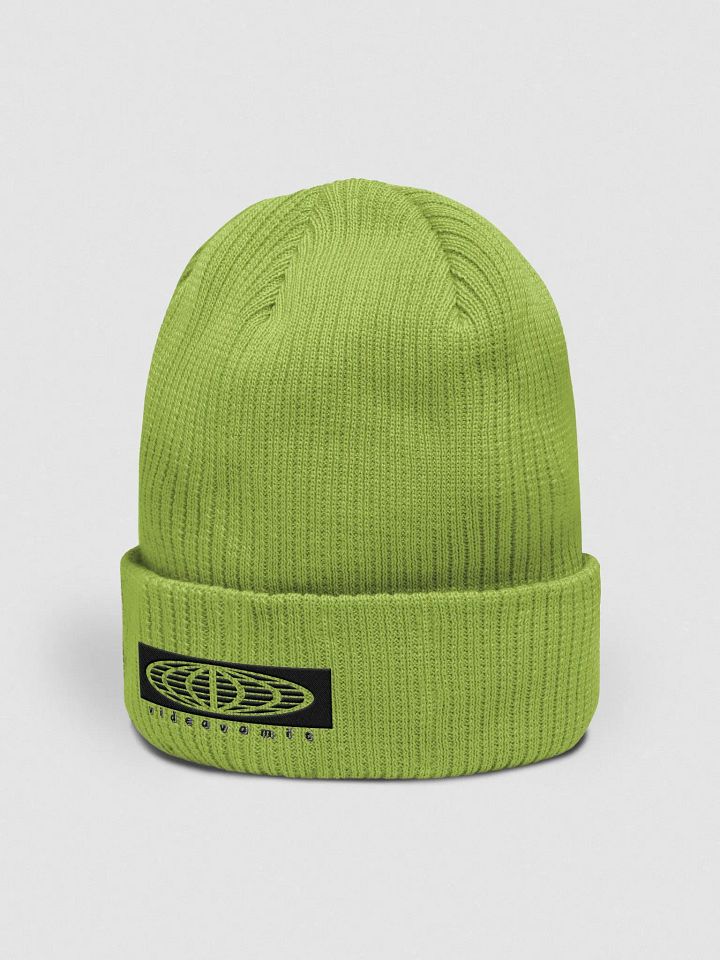 videovomit Globe embroidered beanie product image (2)