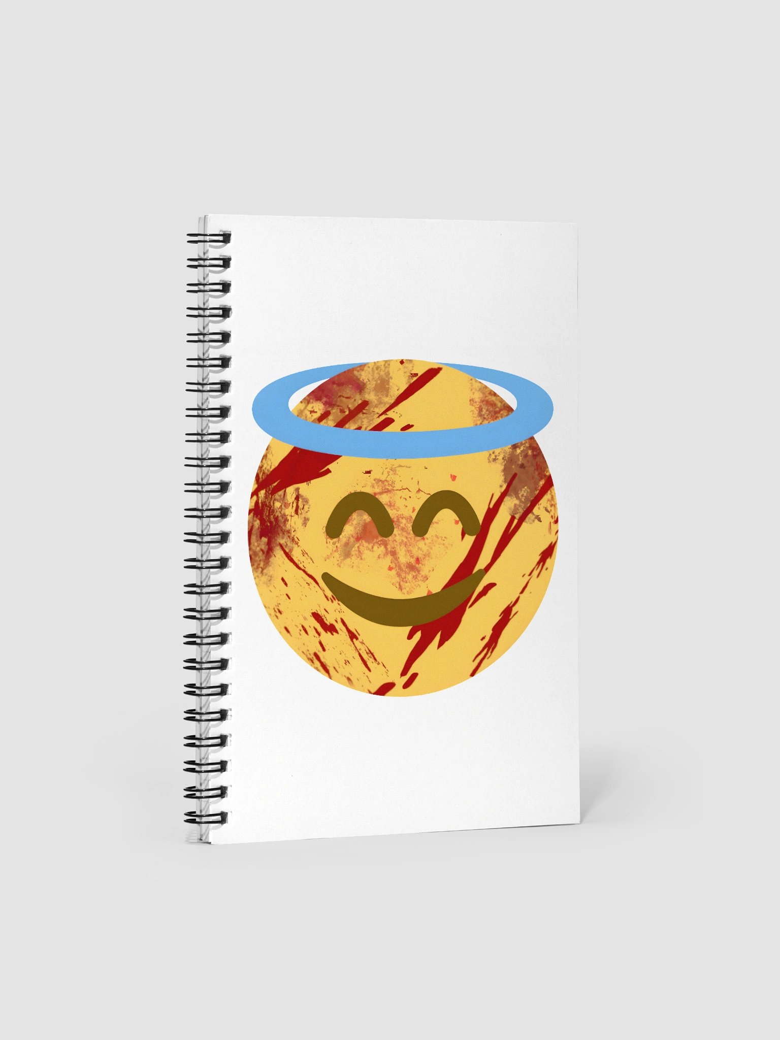"Bloody Angel" Spiral Bound Notebook product image (1)