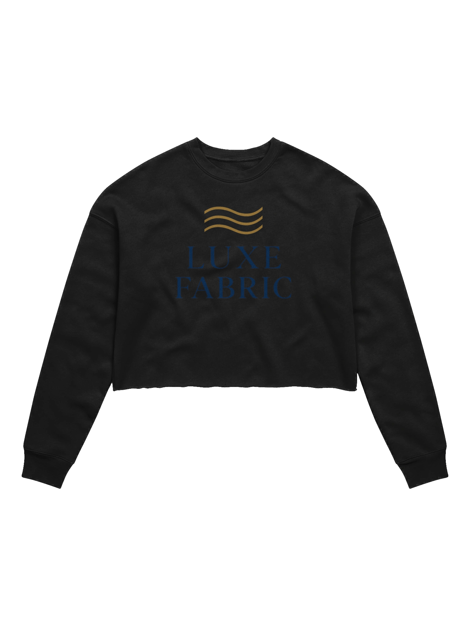 LUXE FABRIC Elegance Women's Crop Sweatshirt product image (3)
