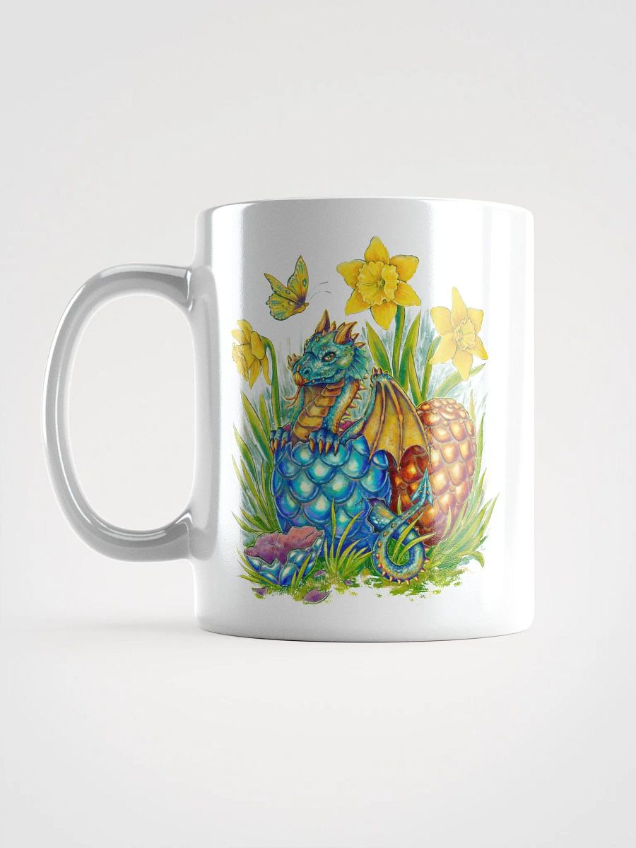 Dragon's Tale White Glossy Mug product image (4)