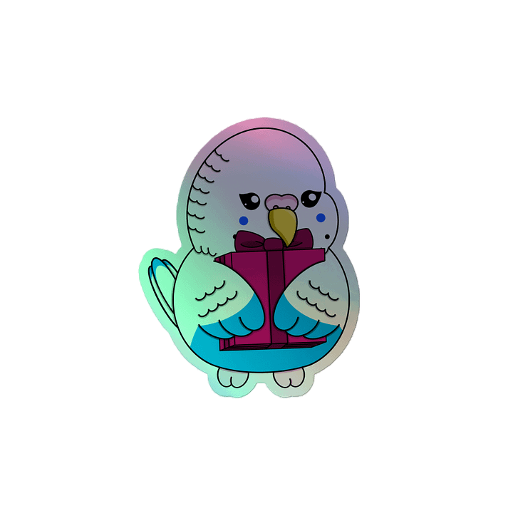 Gift Holographic Sticker product image (2)