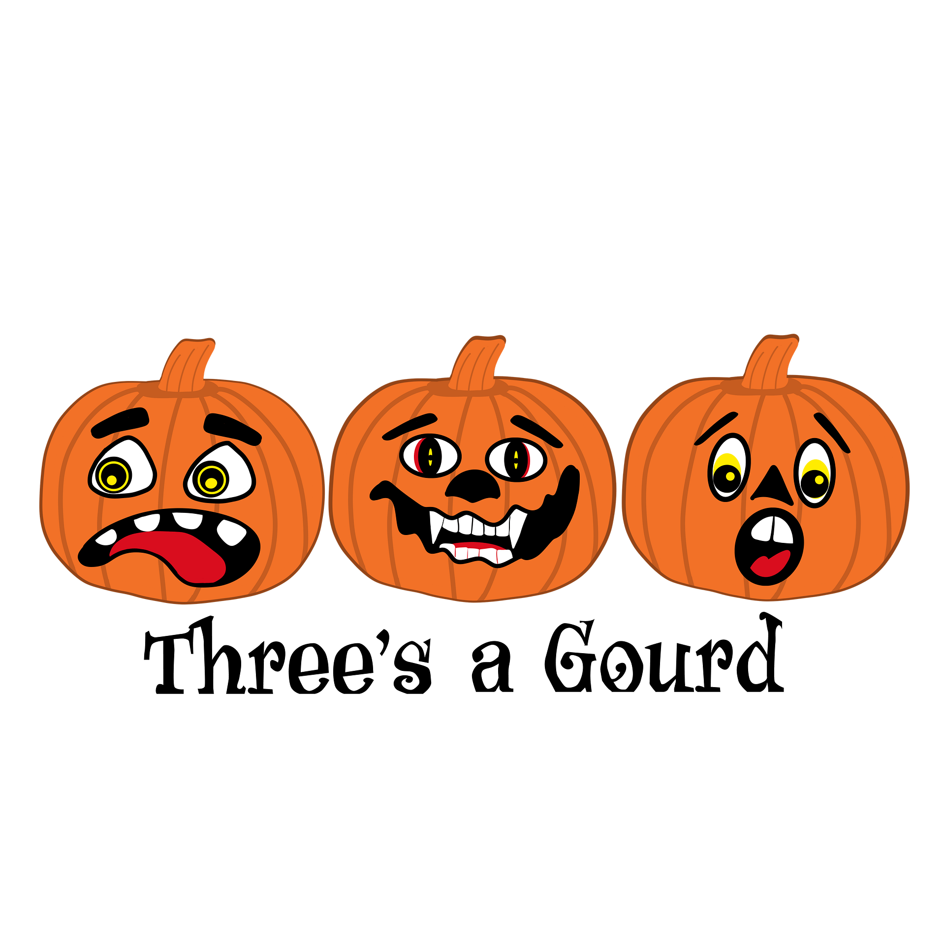 Three's A Gourd™ – Halloween Ceramic Mug product image (7)