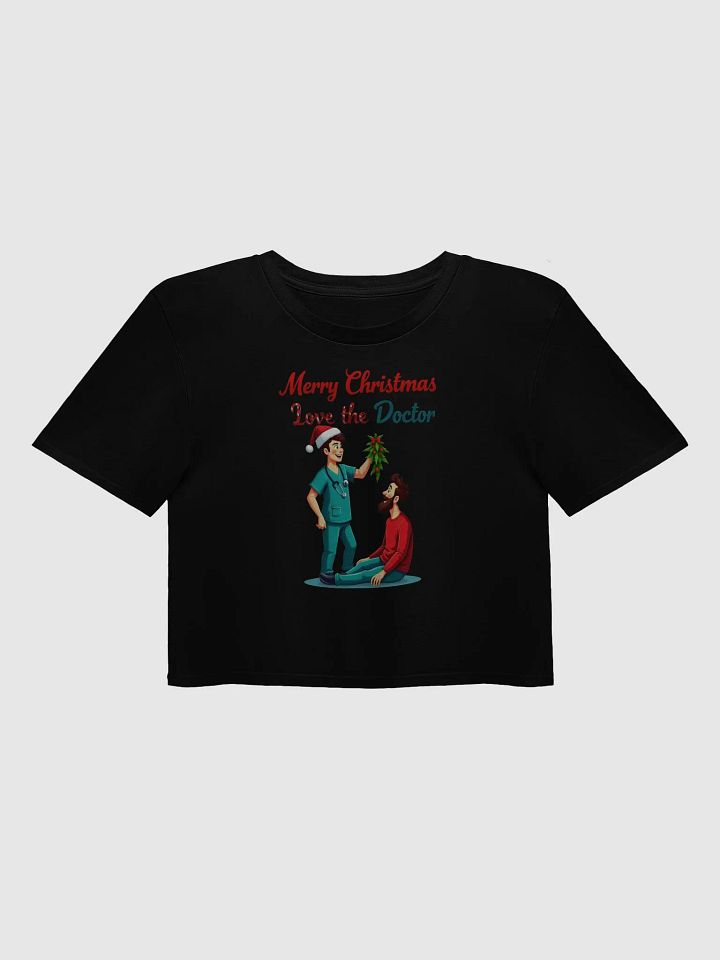 Merry Christmas Love the Doctor Crop Top product image (4)