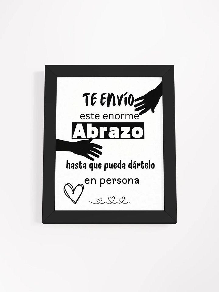 Te envio este abrazo a distancia Wallart product image (1)