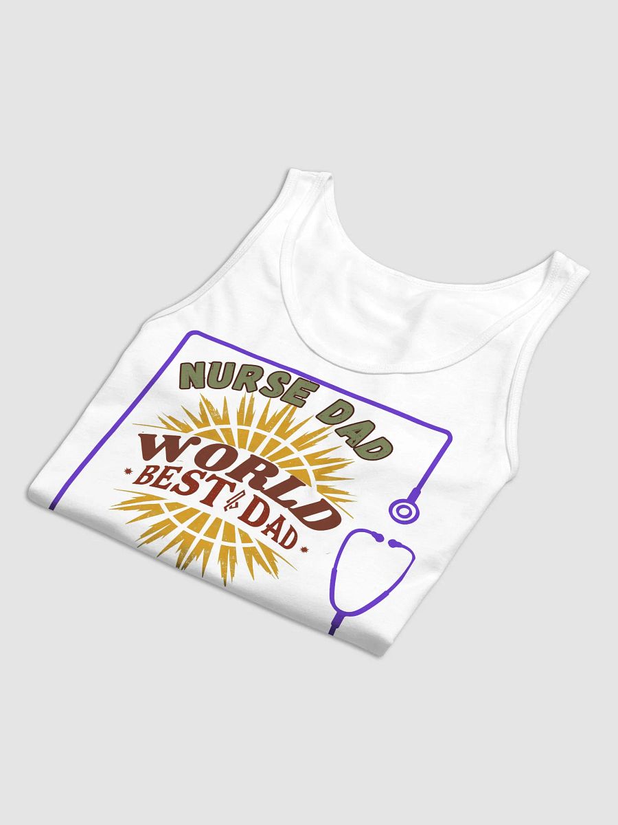 Stethoscope, Nurse Dad World's Best Tank Top product image (14)