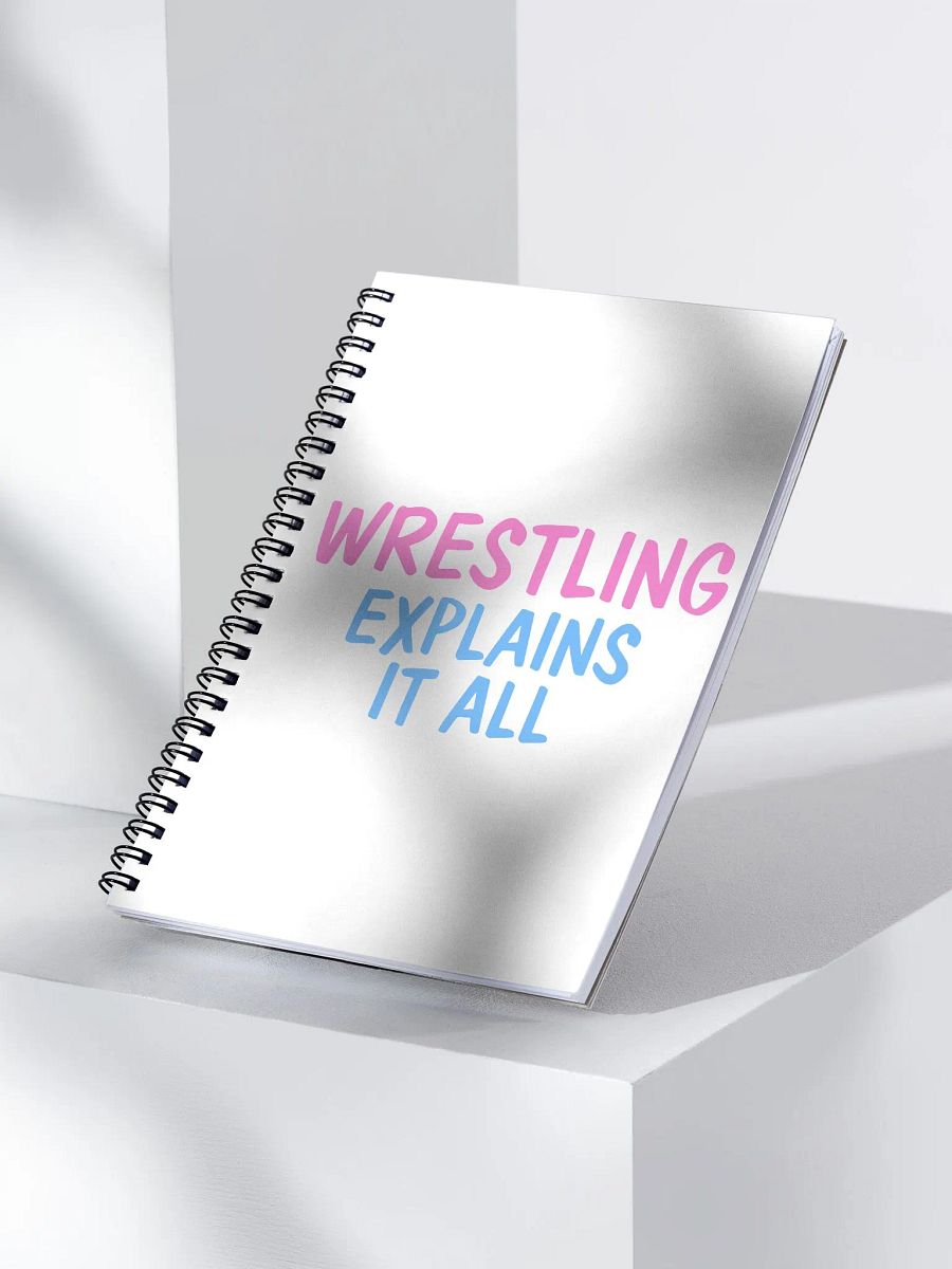 Wrestling Explains It All (Notebook) product image (3)