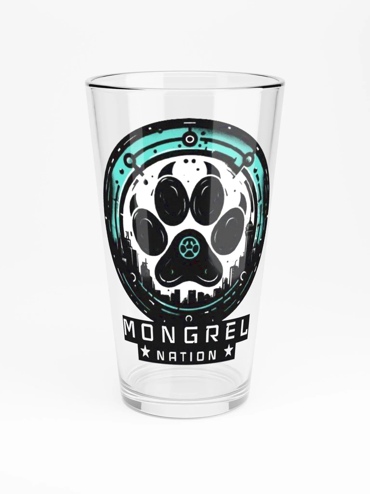 Mongrel Nation Pint Glass product image (3)