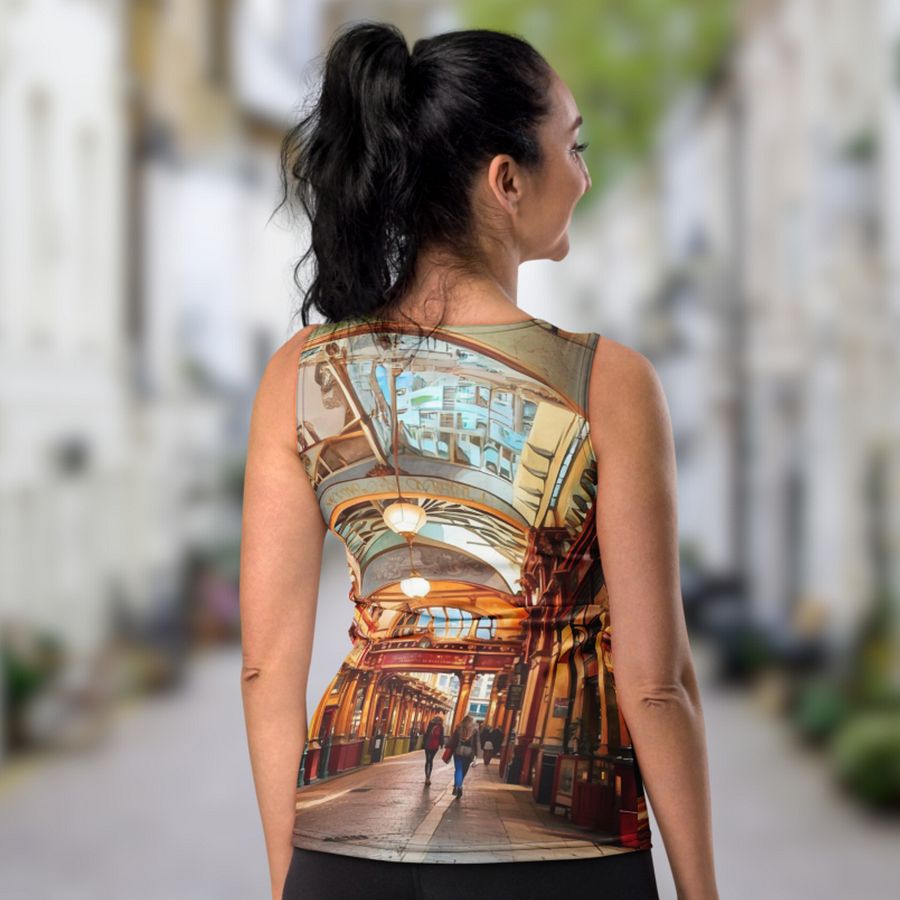 Leadenhall Market London All Over Print Tank Top product image (8)