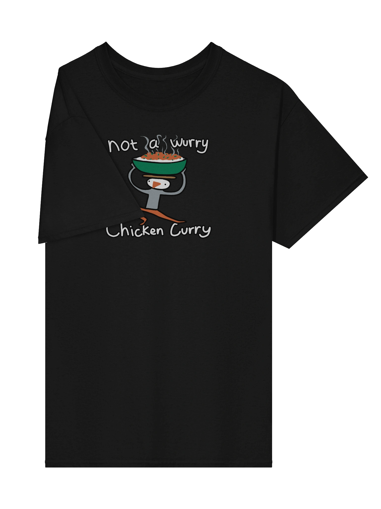 Not a Wurry Chicken Curry Shirt product image (31)