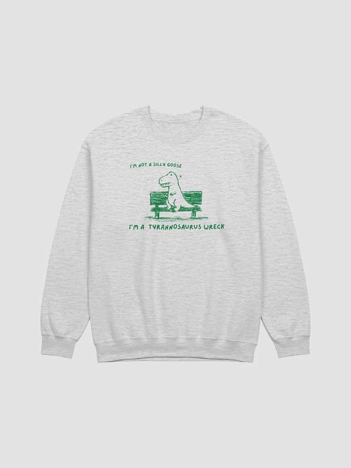 Tyrannosaurus wreck Crewneck product image (2)