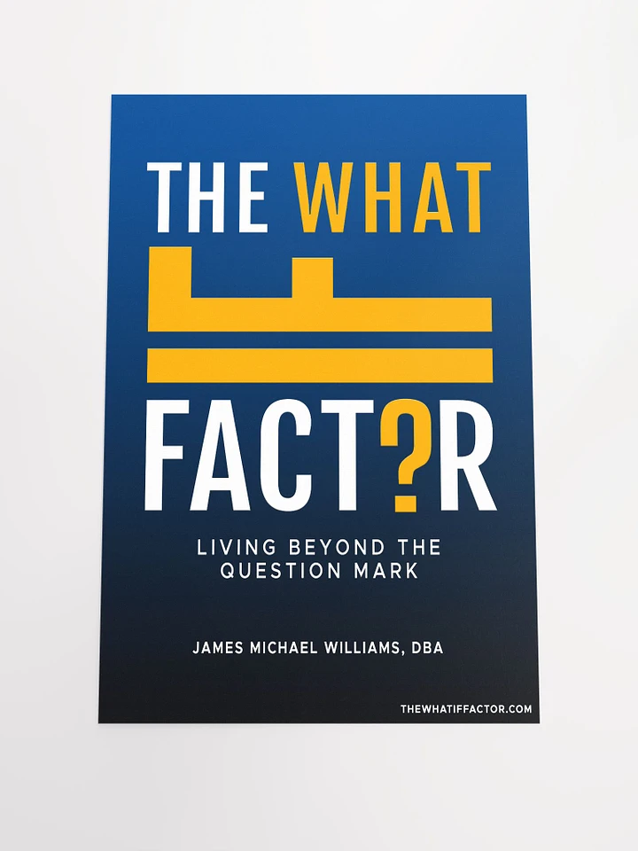 The What If Factor Poster product image (1)