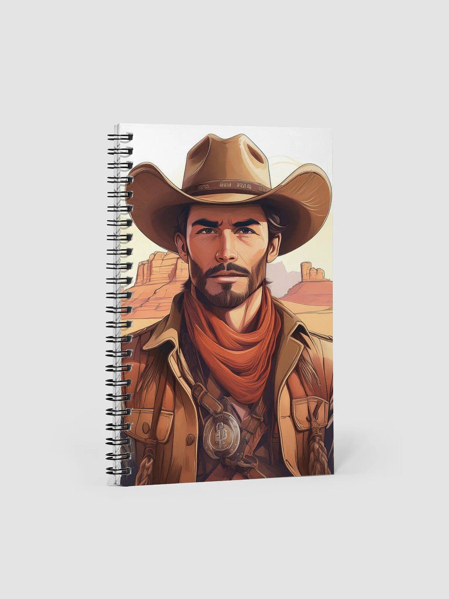 Spiral Notebook male cowboys product image (1)