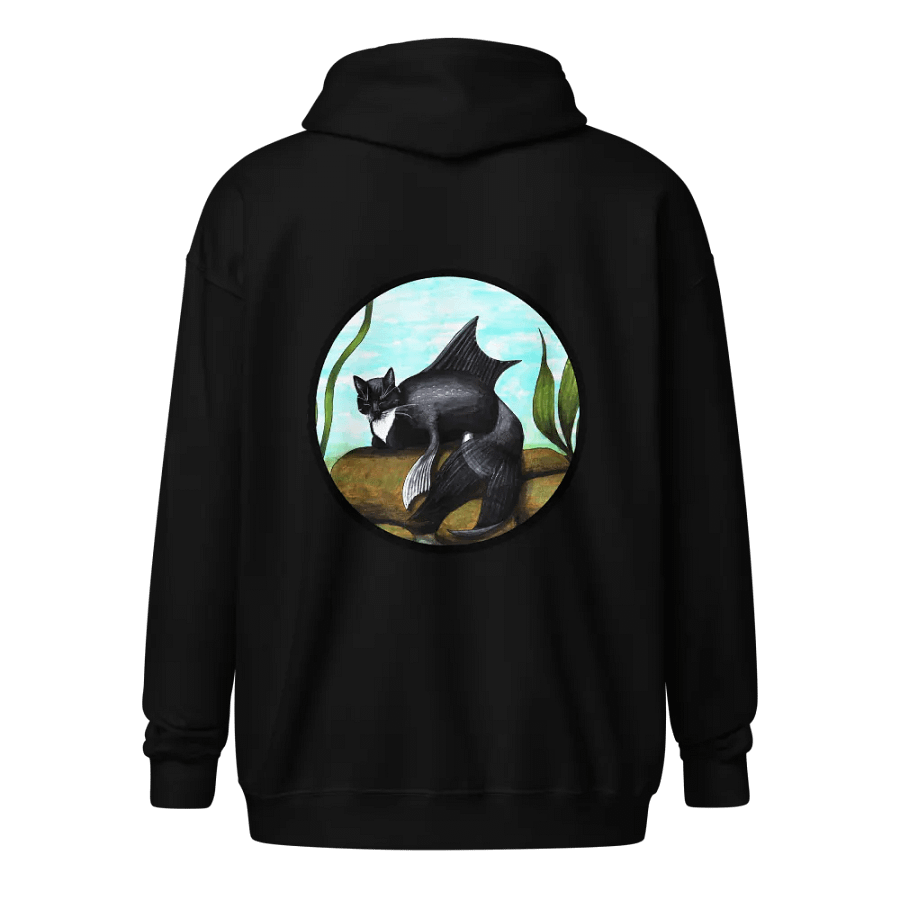 Mermeow Tuxedo Hoodie product image (1)