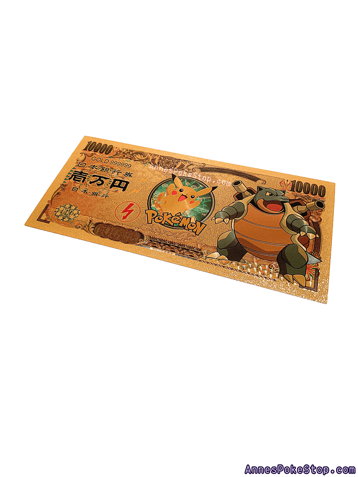 24k Banknote Collectable - Blastoise product image (2)