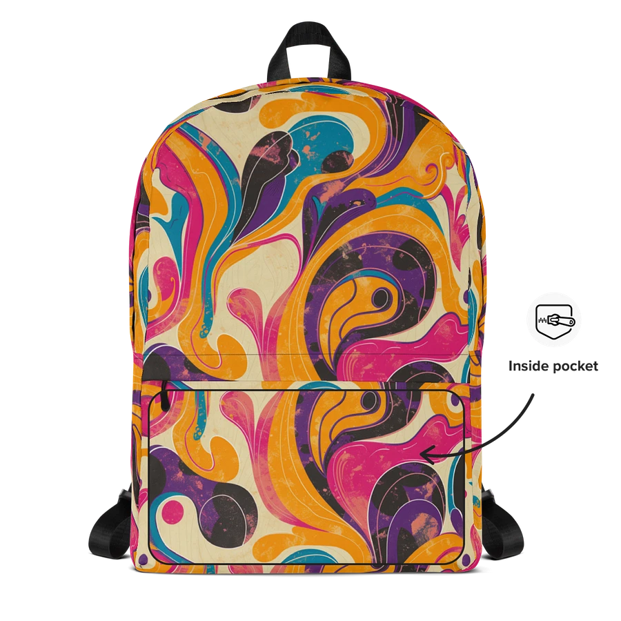 Swirling Dreams All-Over Print Backpack product image (10)