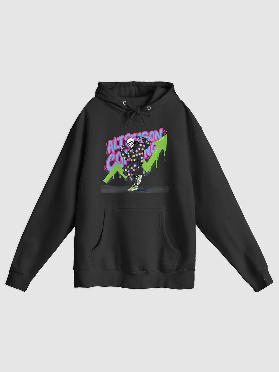 Dancing Skeleton in Altcoin Meme Hoodie product image (1)