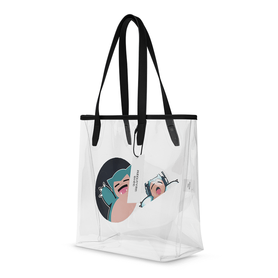 Big Blue Clear Tote Bag product image (4)