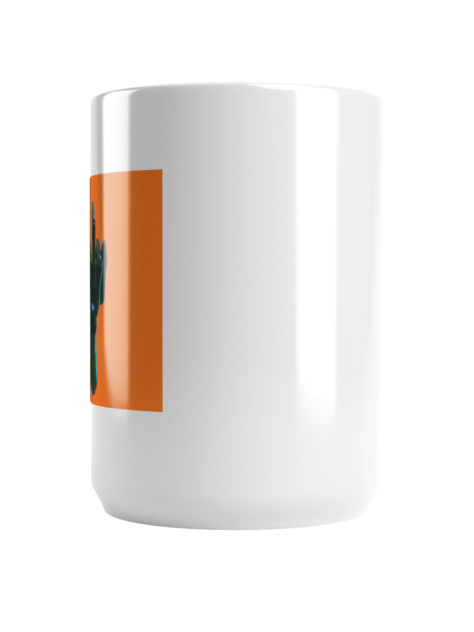 Middle finger high floss mug - white product image (6)