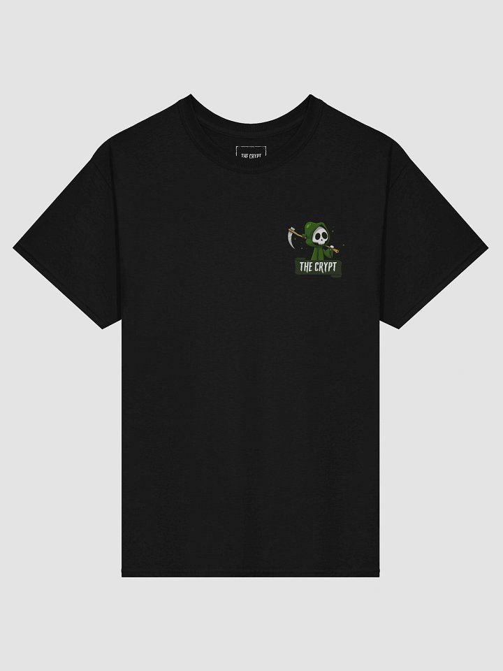 The Crypt Stream Team - Unisex Pocket Print Tee (lime) product image (4)
