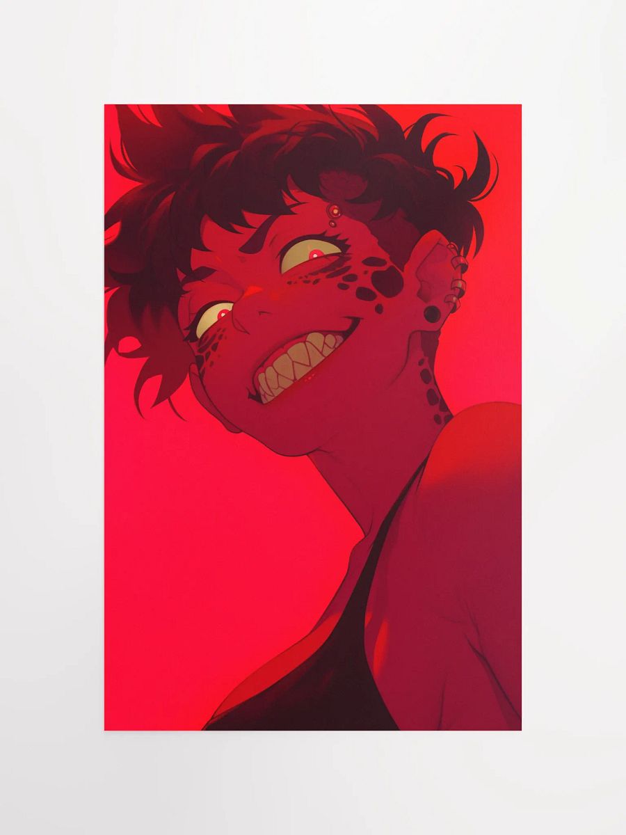 Grinning Mischief Matte Poster product image (8)