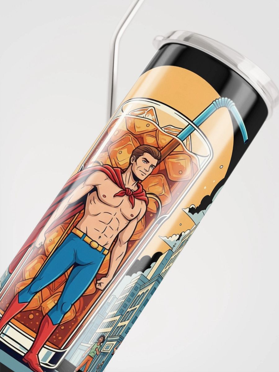 Superhero Stainless Steel Tumbler: Stay Supercharged! product image (7)