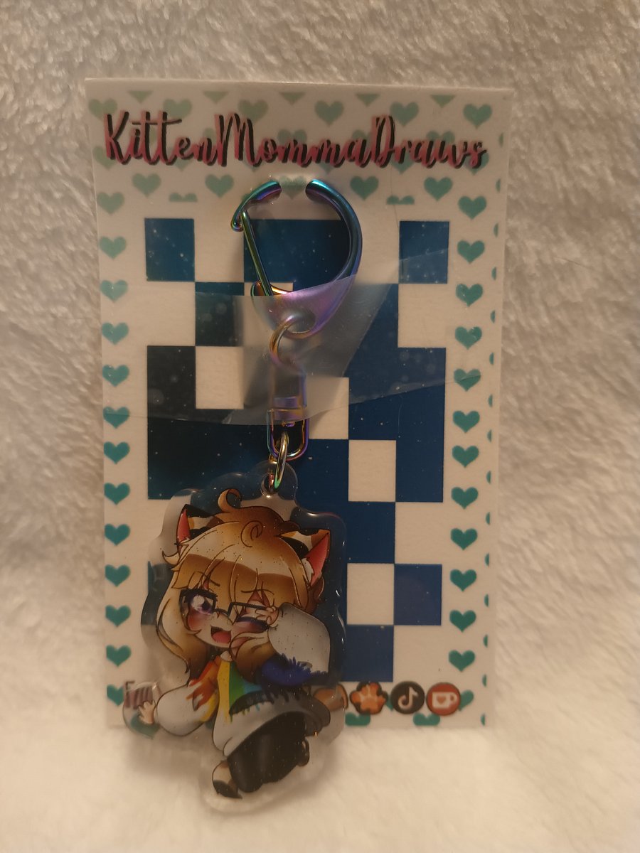 Acrylic KittenMomma Keychain product image (5)