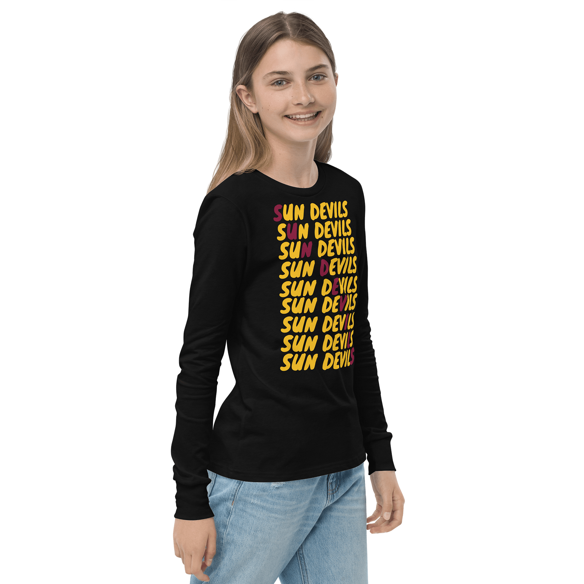 Sun Devil Bryant Vibes - Youth Long Sleeve Tee product image (5)