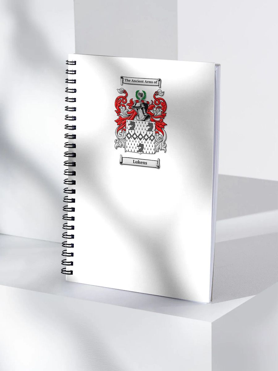Lukens Family Crest - Notebook product image (4)