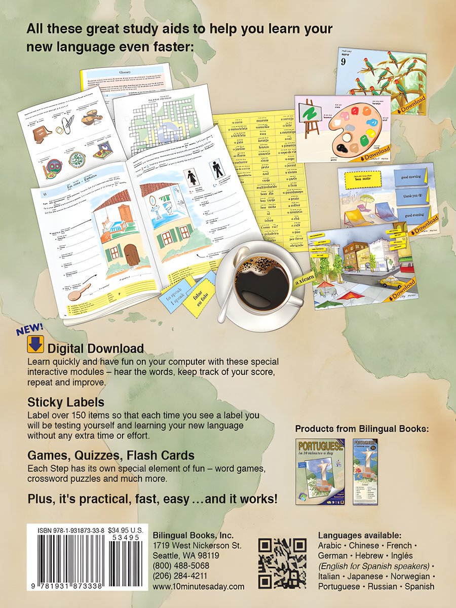 PORTUGUESE in 10 minutes a day product image (2)