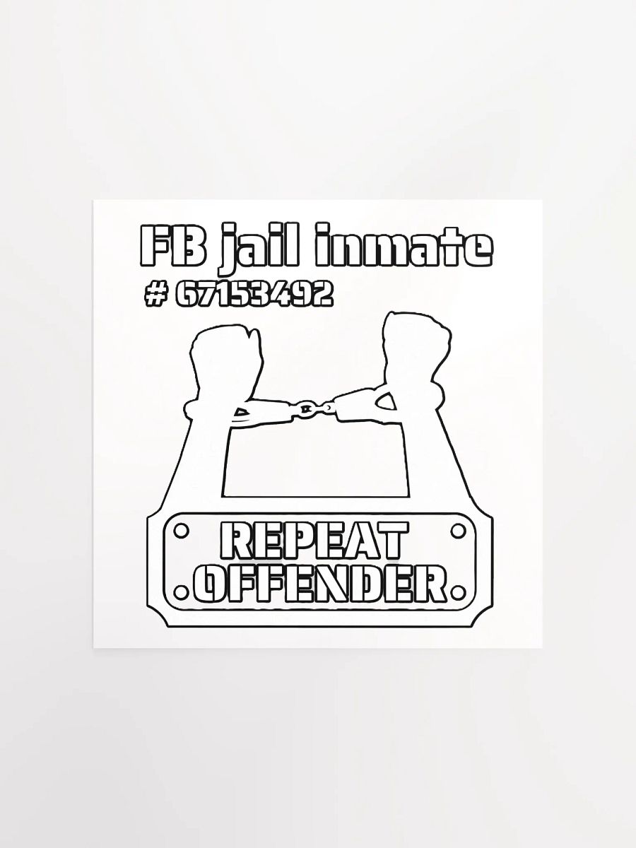 FB JAIL INMATE REPEAT OFFENDER product image (4)