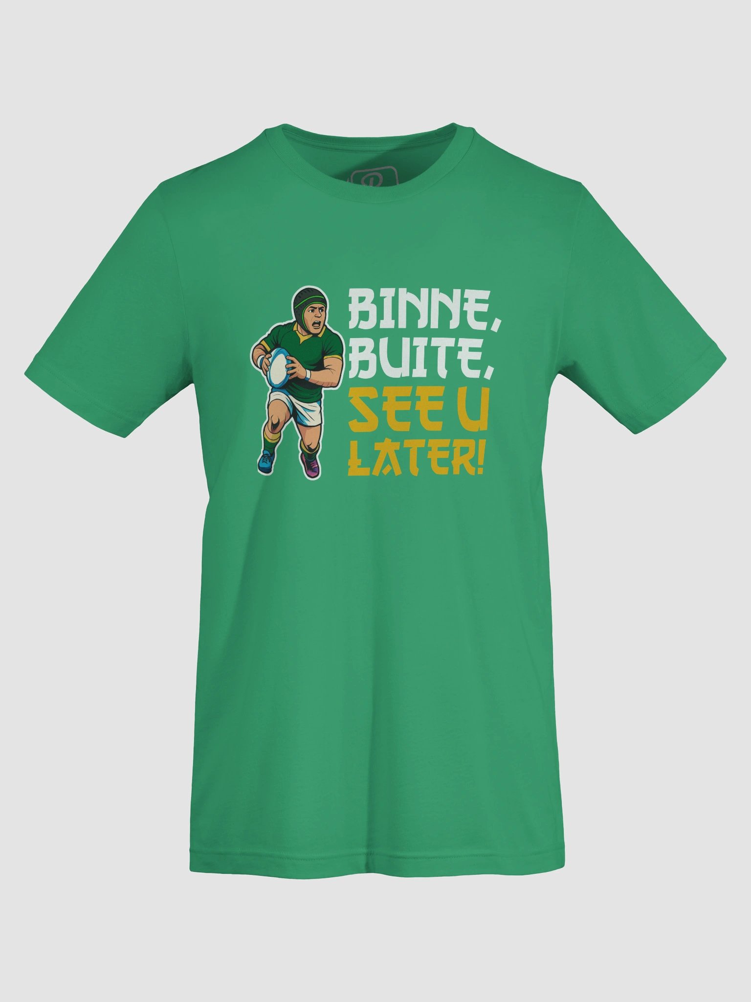 Binne, Buite, See u later! rugby t-shirt product image (8)